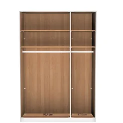 3-türiger Schlafzimmerschrank in Erle - Dilacco