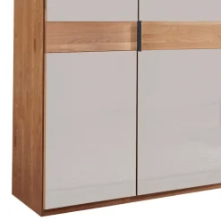 4-türiger Schlafzimmer-Schrank teilmassiv - Dilacco