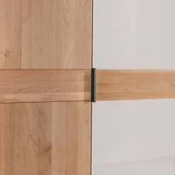 4-türiger Schlafzimmer-Schrank teilmassiv - Dilacco