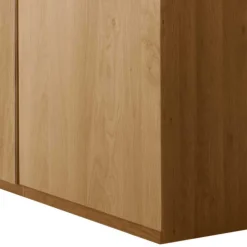 4-türiger Schrank fürs Schlafzimmer in Eichefarben - Emdsiva