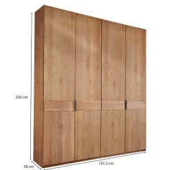 4-türiger Schrank mit 236 cm Höhe - Murray