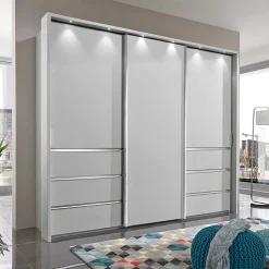 3-türiger Schwebetüren Schrank 260cm breit - Kanella
