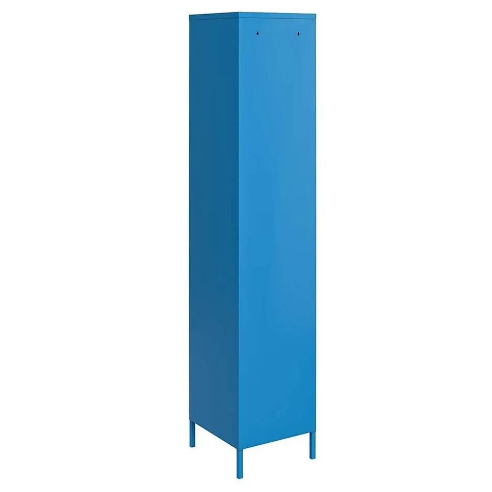 1-türiger Spindschrank in Blau - Datinel