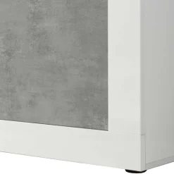 3-türiges Design-Sideboard in Beton Dekor - Narandu