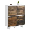 4-türiges Highboard im Scandi Chic - Chihu