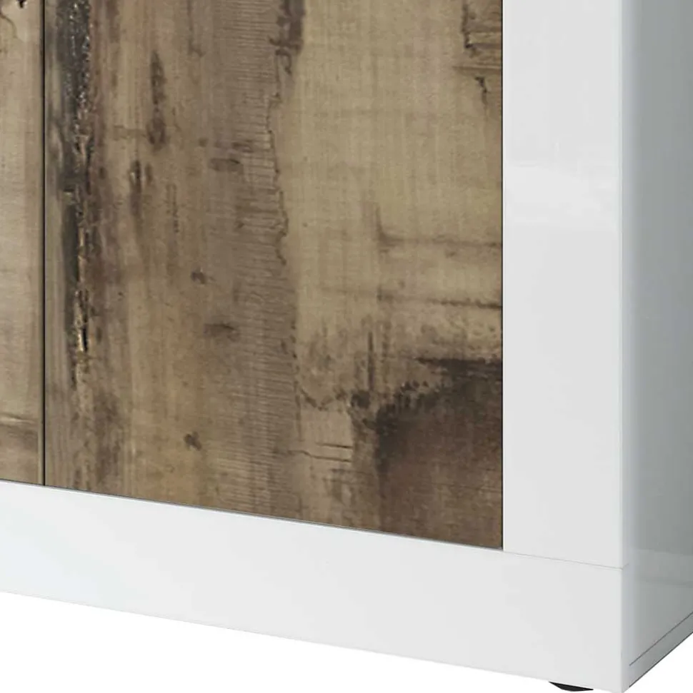 4-türiges Sideboard 207 cm breit - Olvenion