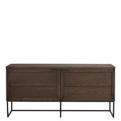 2-türiges Sideboard in Eiche Braun - Ekorena