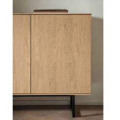 3-türiges Sideboard in Eiche Stone - Jaskin