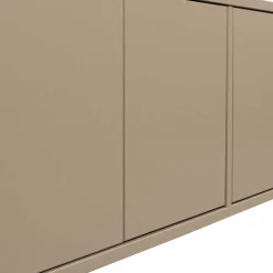 3-türiges TV Board in Schlammfarben - Veronica