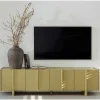 4-türiges TV Lowboard in Khaki - Biledda