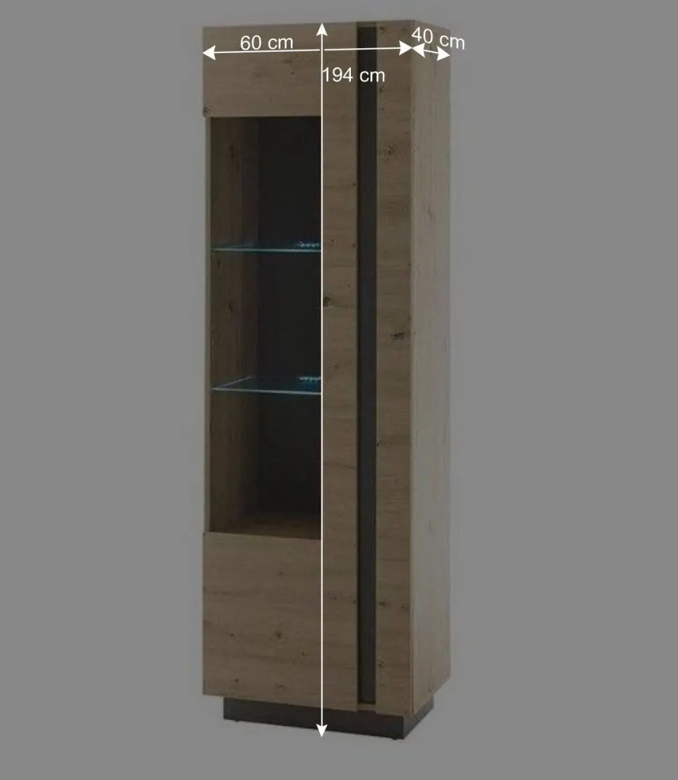 TV Anbauwand Kombi Set - Lairian (vierteilig)
