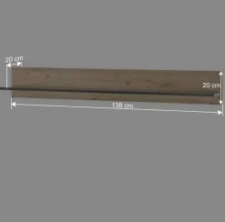 TV Anbauwand Kombi Set - Lairian (vierteilig)