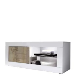 TV Anbauwand Kombination modern - Olvenion (dreiteilig)