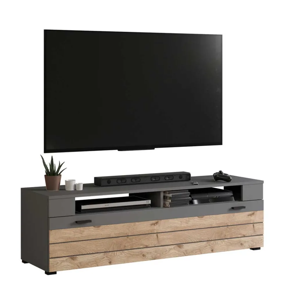 TV Anbauwand Möbel-Kombi modern - Scarlett (dreiteilig)