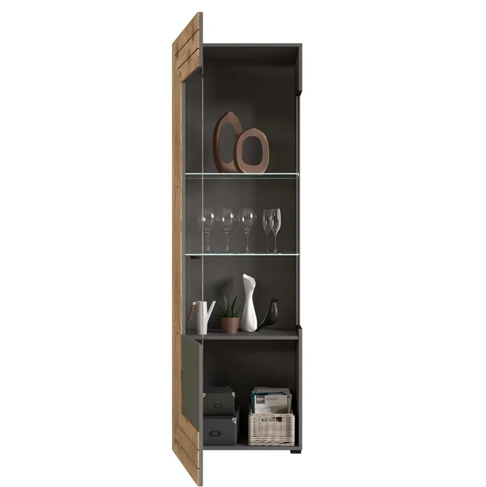 TV Anbauwand Möbel-Kombi modern - Scarlett (dreiteilig)