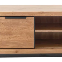 TV Anbauwand teilmassiv Set - Vlacoma (vierteilig)