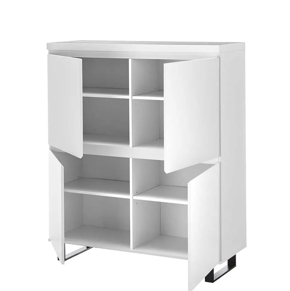 TV Board & Highboard Set - Atela (zweiteilig)