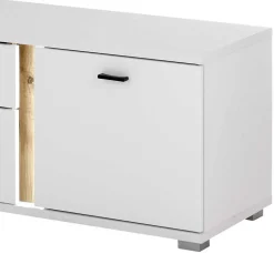 TV Board & Vitrinenschrank & Hängeboard Set - Racelyn (dreiteilig)