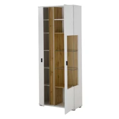 TV Board & Vitrinenschrank & Hängeboard Set - Racelyn (dreiteilig)