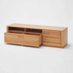 TV Board Athias aus Kernbuche teilmassiv