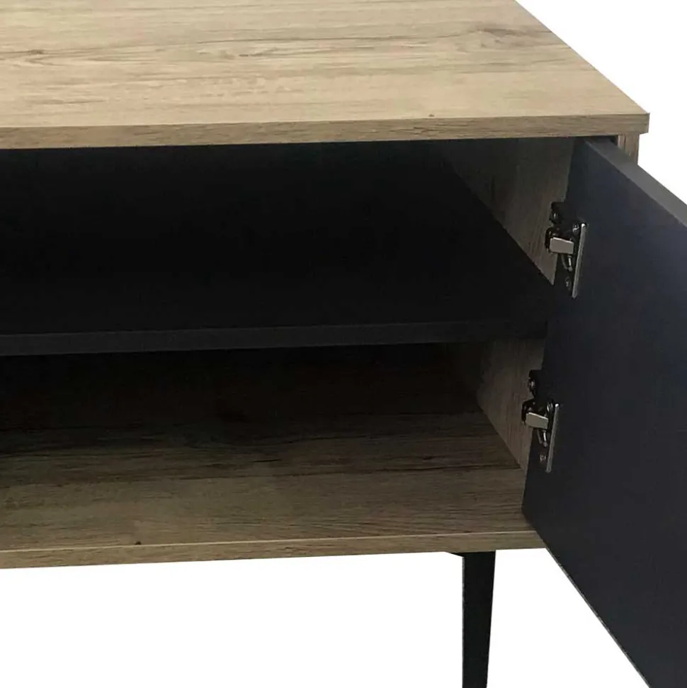 TV Board mit Tür und vier Fächern - Travolda