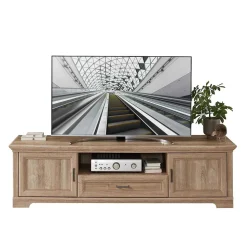 TV Lowboard in Eiche Holzoptik - Barack