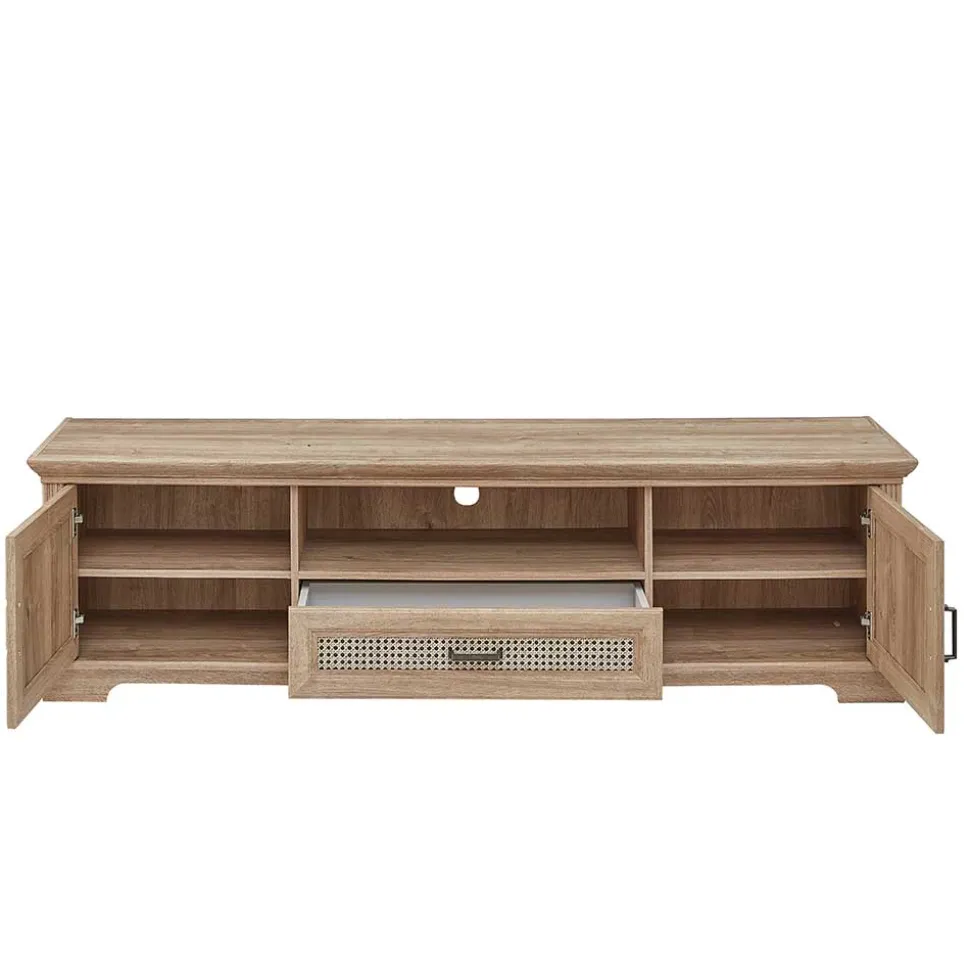 TV Lowboard in Eiche Holzoptik - Barack