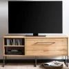 TV Lowboard in Eiche Touchwood - Swurta