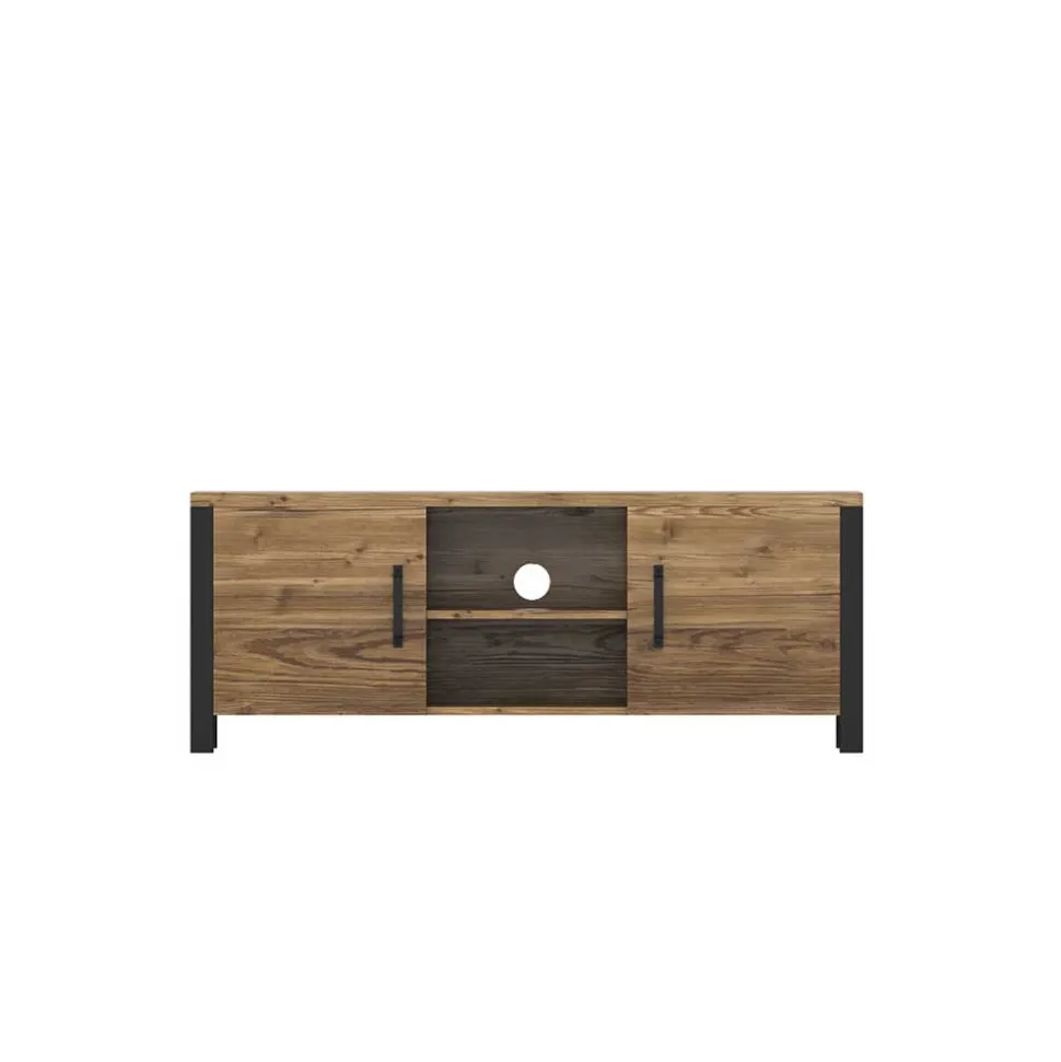 TV Lowboard in Fichte Holzoptik - Simeona