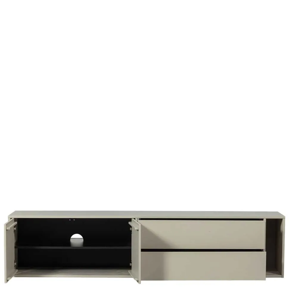 TV Lowboard in Hellgrau Kiefernholz - Prime