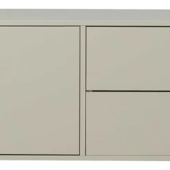 TV Lowboard in Hellgrau Kiefernholz - Prime