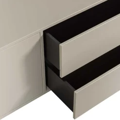 TV Lowboard in Hellgrau Kiefernholz - Prime