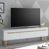 TV Lowboard mit drei Schubladen - Ginko