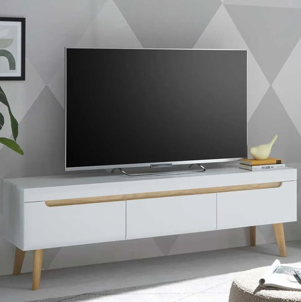 TV Lowboard mit drei Schubladen - Ginko