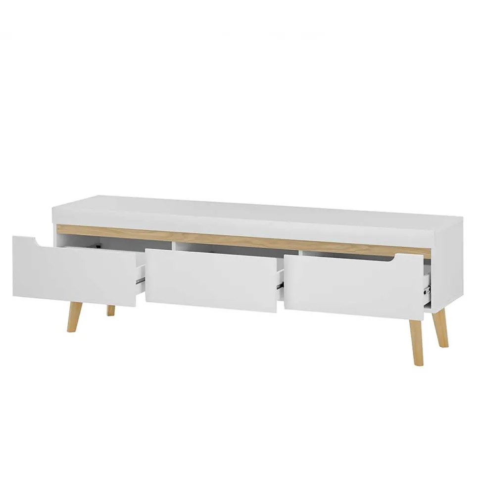 TV Lowboard mit drei Schubladen - Ginko