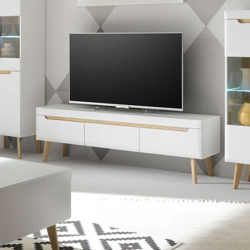 TV Lowboard mit drei Schubladen - Ginko