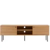 TV Lowboard mit Eiche Furnier - Virona