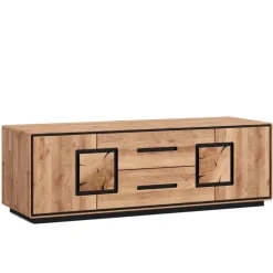 TV Lowboard mit Hirnholz Applikationen - Shipper