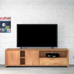 TV Lowboard Salomonia aus Kernbuche Massivholz