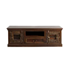 TV Lowboard Solapura aus Teak Massivholz