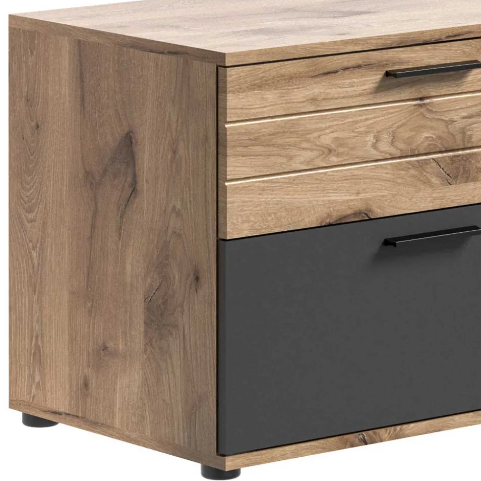 TV Unterschrank in der Größe 130x53x48 cm - Lucios