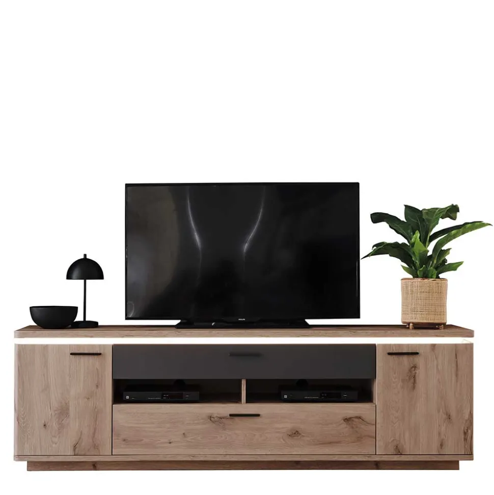 TV Unterschrank mit Licht LED - Bekunion