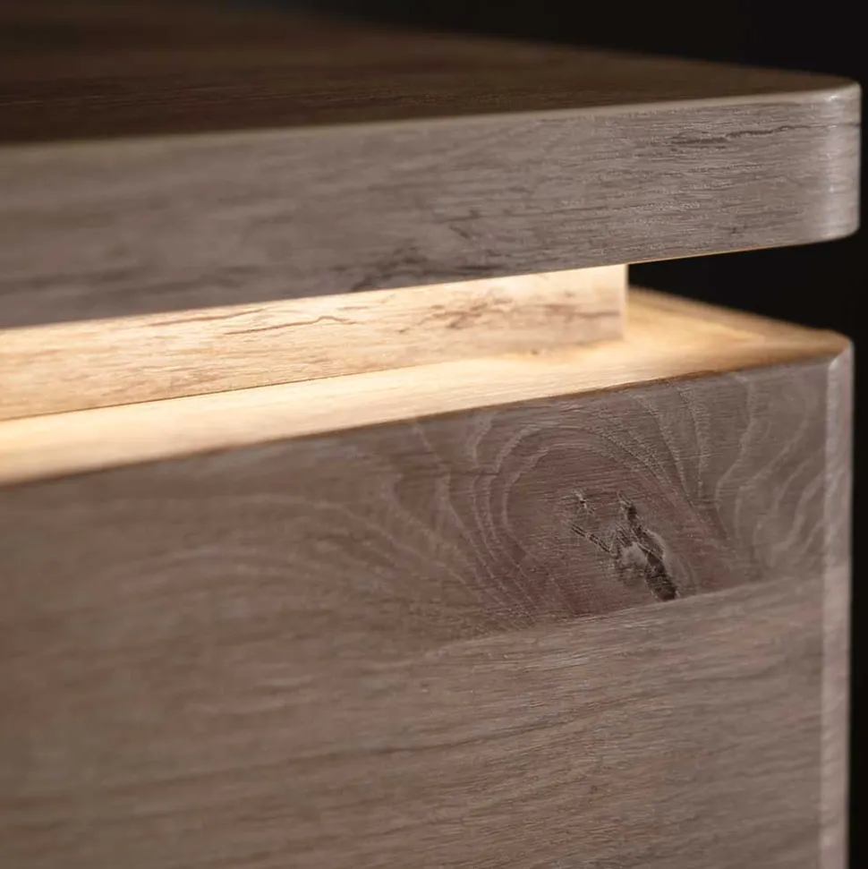 TV Unterschrank mit Licht LED - Bekunion