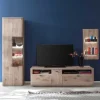 TV Wohnwand Kombination Set - Comrinaca (dreiteilig)