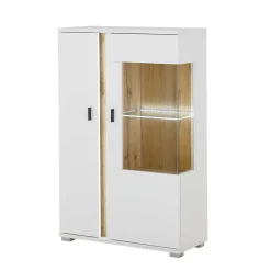 TV Wohnwand Möbelkombi mit LED - Racelyn (vierteilig)