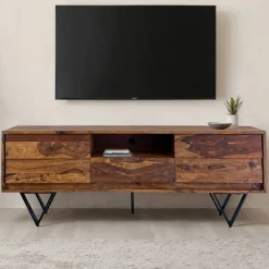 TV-Lowboard aus Sheesham Massivholz - Jendras