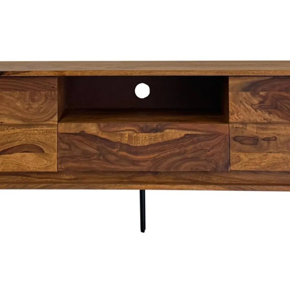TV-Lowboard aus Sheesham Massivholz - Jendras