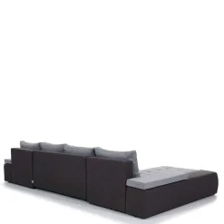 U-Design Wohnlandschaft in Beige und Ocker - Gravura