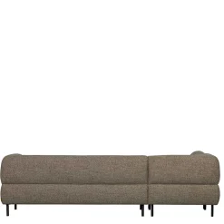 Viersitzer Ecksofa in Dunkelbraun - Marus