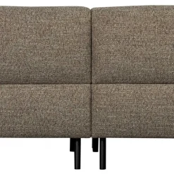 Viersitzer Ecksofa in Dunkelbraun - Marus